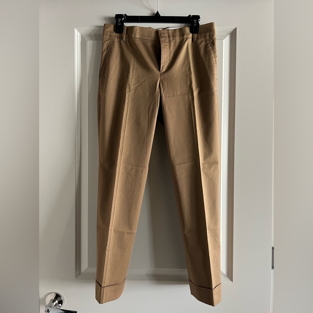 Authentic Gucci Tan Chinos Classic Cotton Blend 95% cotton